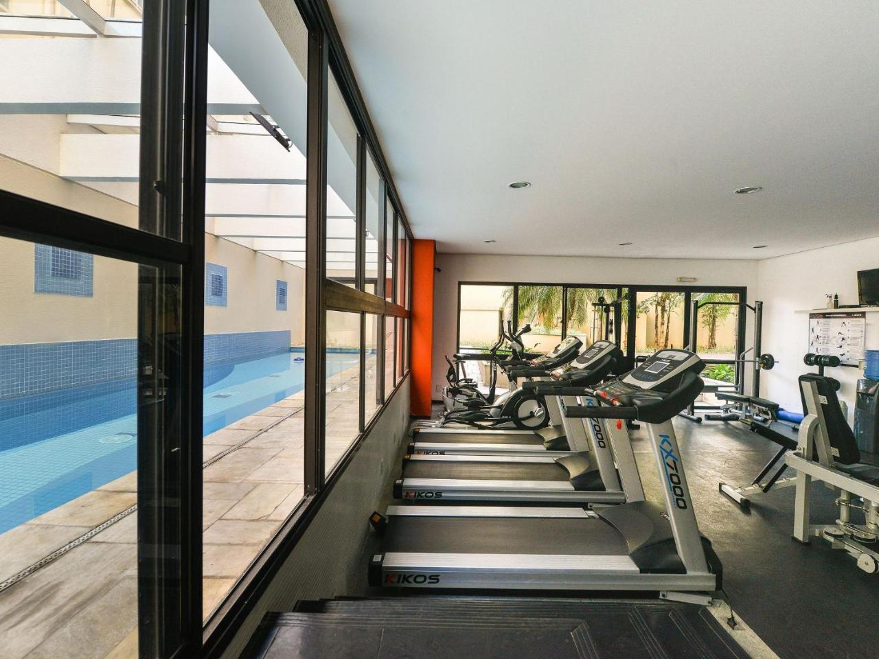 Apartamento Aconchegante Com Vista Incrivel, Piscina E Vaga Сао Паоло Екстериор снимка